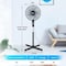 Ipower 16 in 3 Adjustable Speed Pedestal Stand Fan with fan cover HIFANXSTAND16CVR - alternate 7
